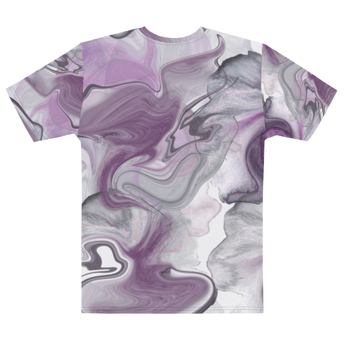 Check out these Cool, Stylish, "Purple/Black Swirl" Men's t-shirt