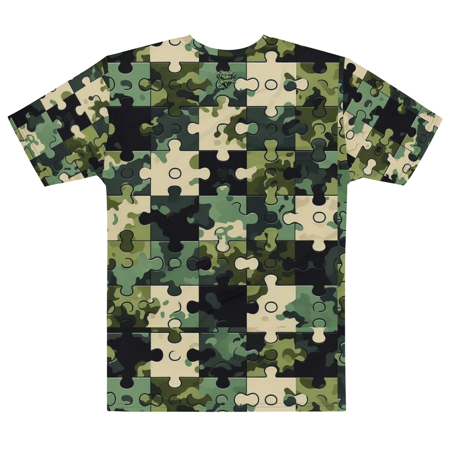 Check out these Cool, Stylish, Unique, "PMDiamondz Camo Puzzle Design o5 Men's t-shirt