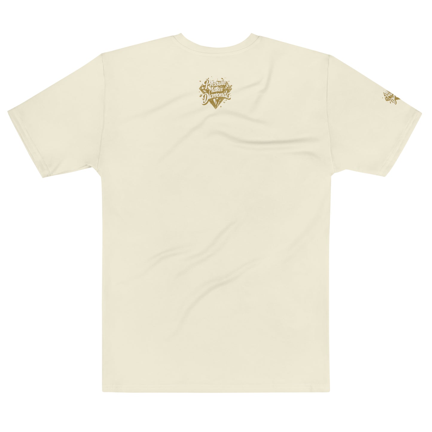 Check out this Cool, Stylish, "Pressure Makes Diamondz" Cream/Brown, Men's t-shirt