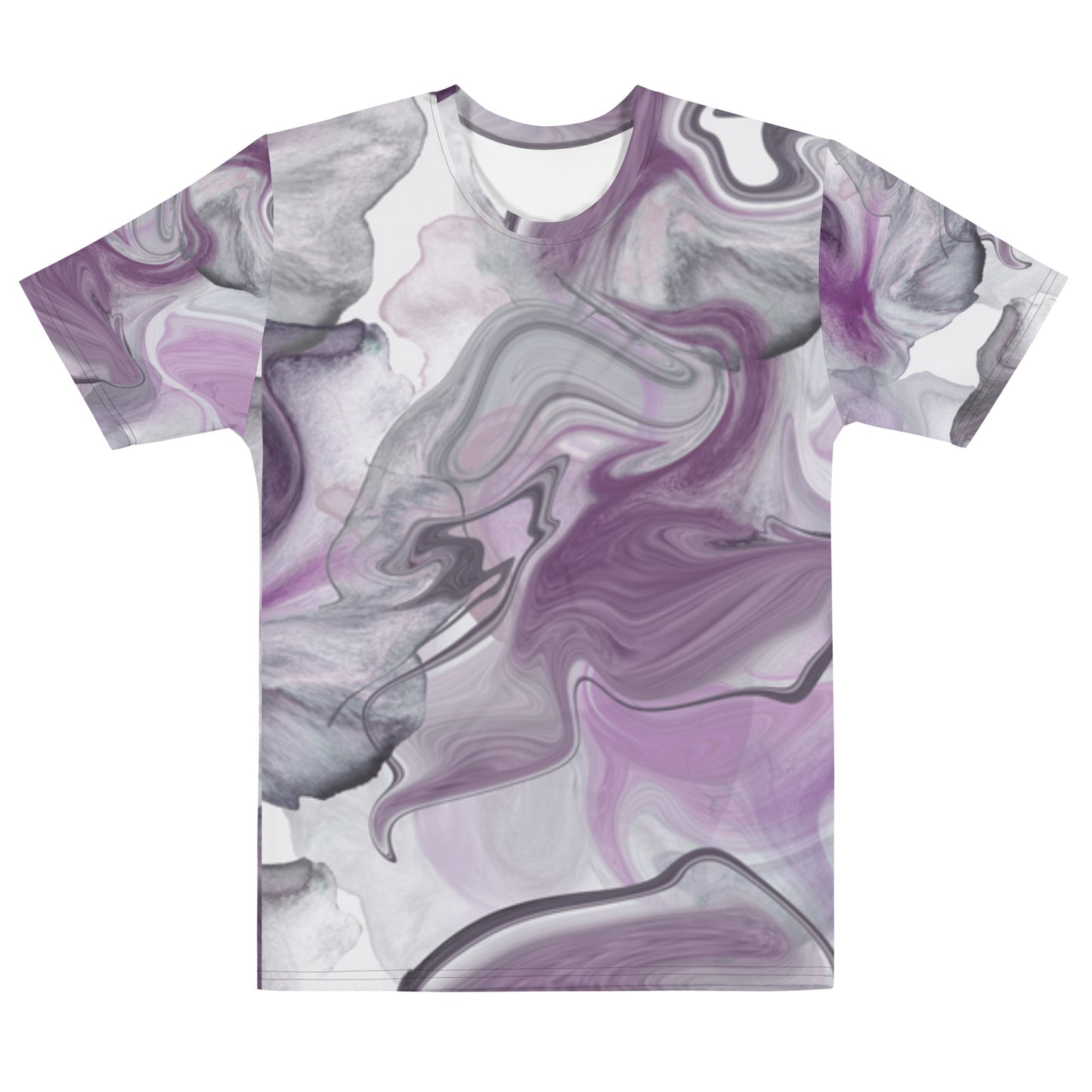 Check out these Cool, Stylish, "Purple/Black Swirl" Men's t-shirt