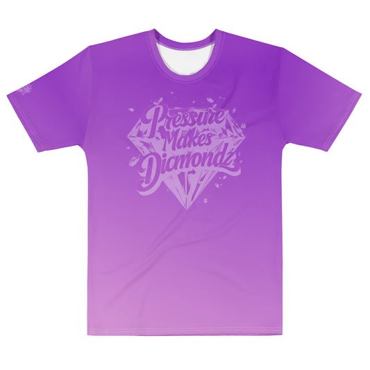 Check out this Cool, Stylish, Unique, "PMDiamondz Purple World Fade" 06 Men's t-shirt