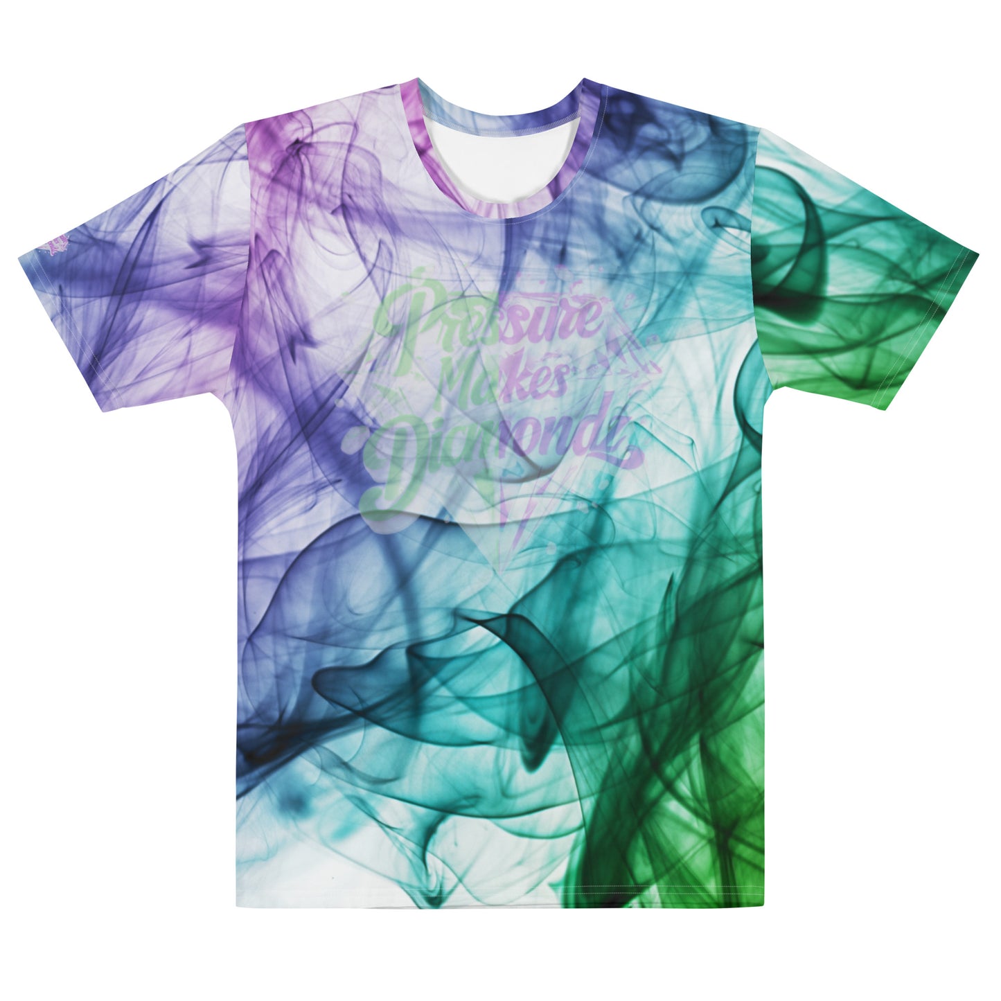 Check out these Cool, Stylish, Unique, "PMDiamondz Multicolor Smoke" 01 Men's t-shirt