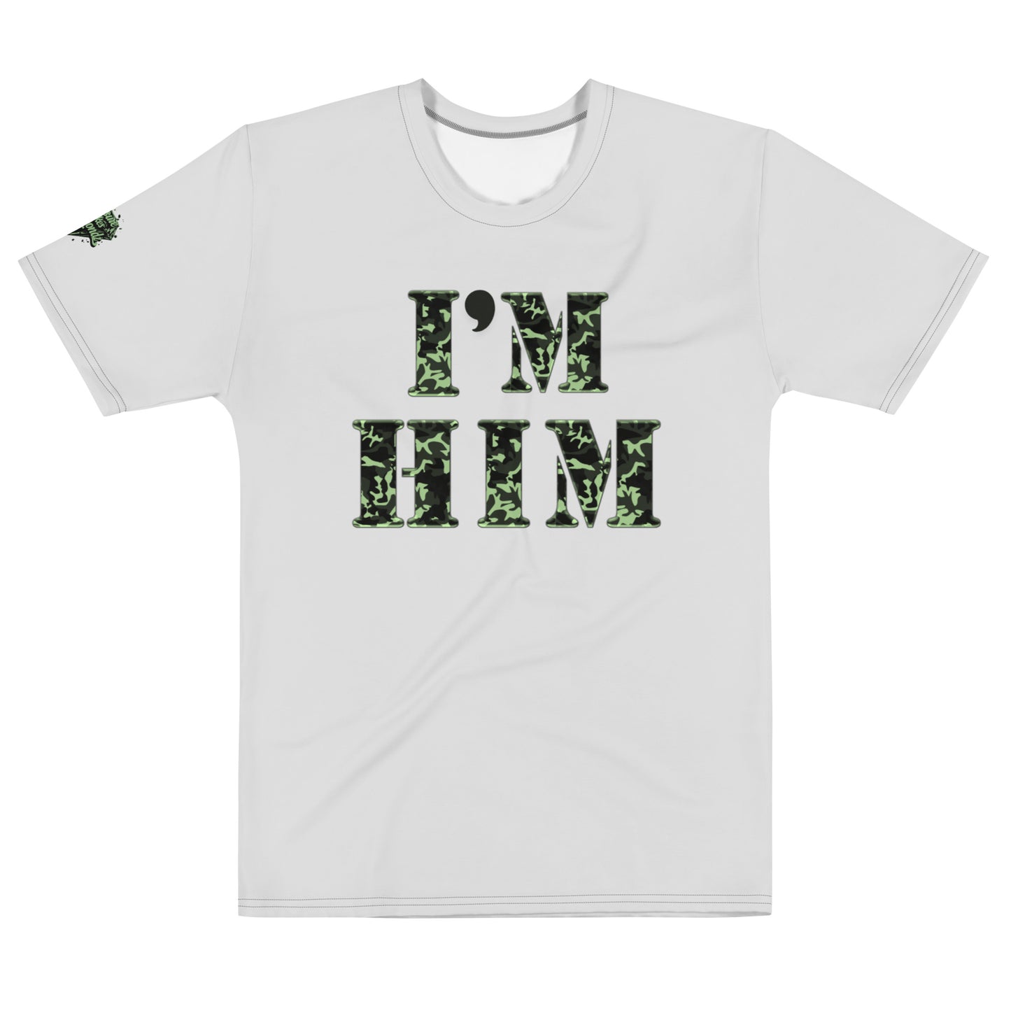 Check out this Cool, Stylish, Pressure Makes Diamondz, "I'M HIM" Army Camo, Men's t-shirt