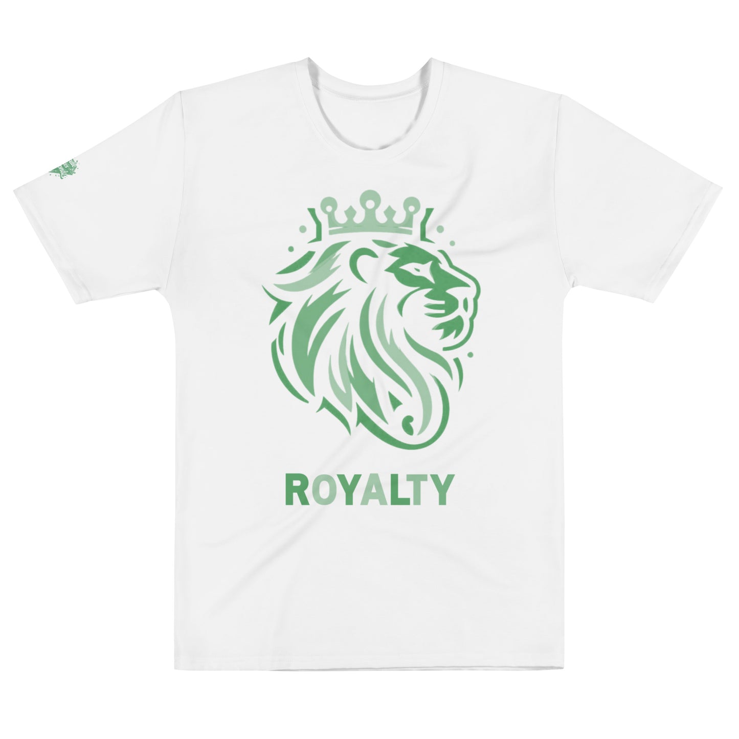 Check out this Cool, Stylish, "ROYALTY Crown Lion" GREEN 01, Men's t-shirt