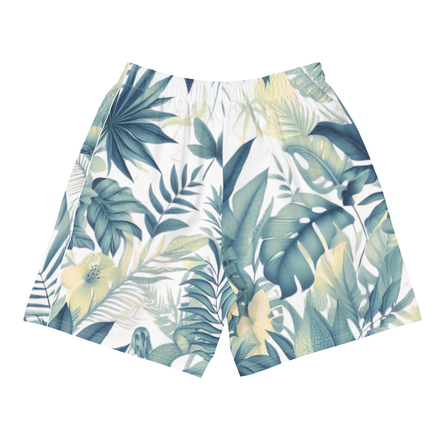 Check out this Cool, Stylish, "Tropical Floral "03 Men's Recycled Athletic Shorts