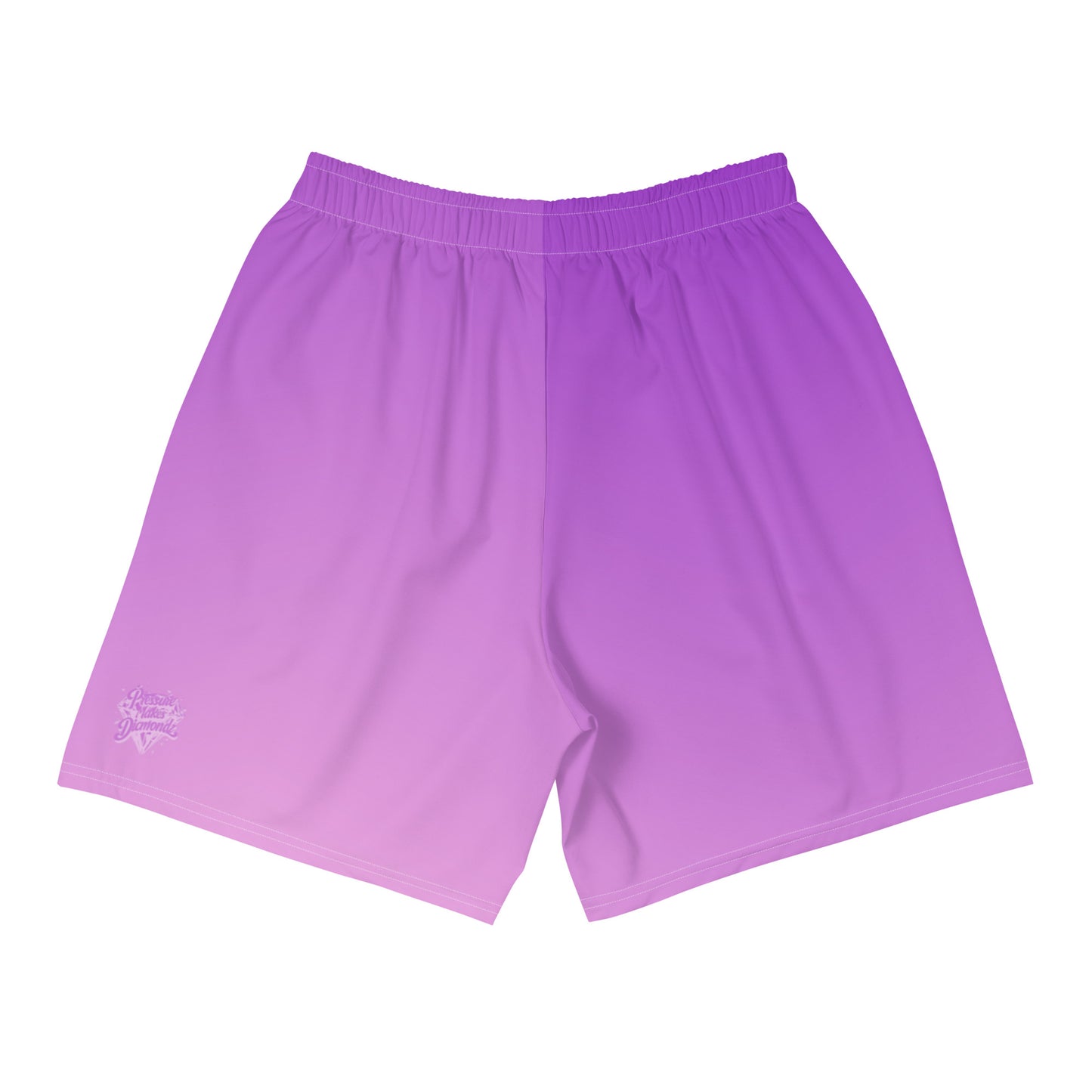 Check out this Cool, Stylish, Unique, "PMDiamondz Purple World Fade" 06 Men's Recycled Athletic Shorts