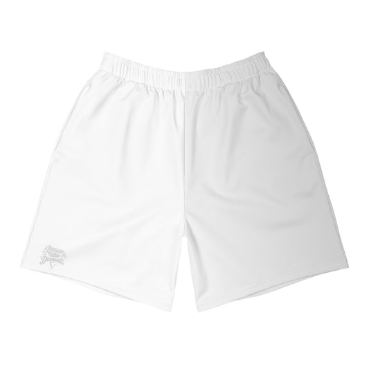 Check out these Cool, Stylish, Unique, "Grey/White Fade" 02 Men's Recycled Athletic Shorts