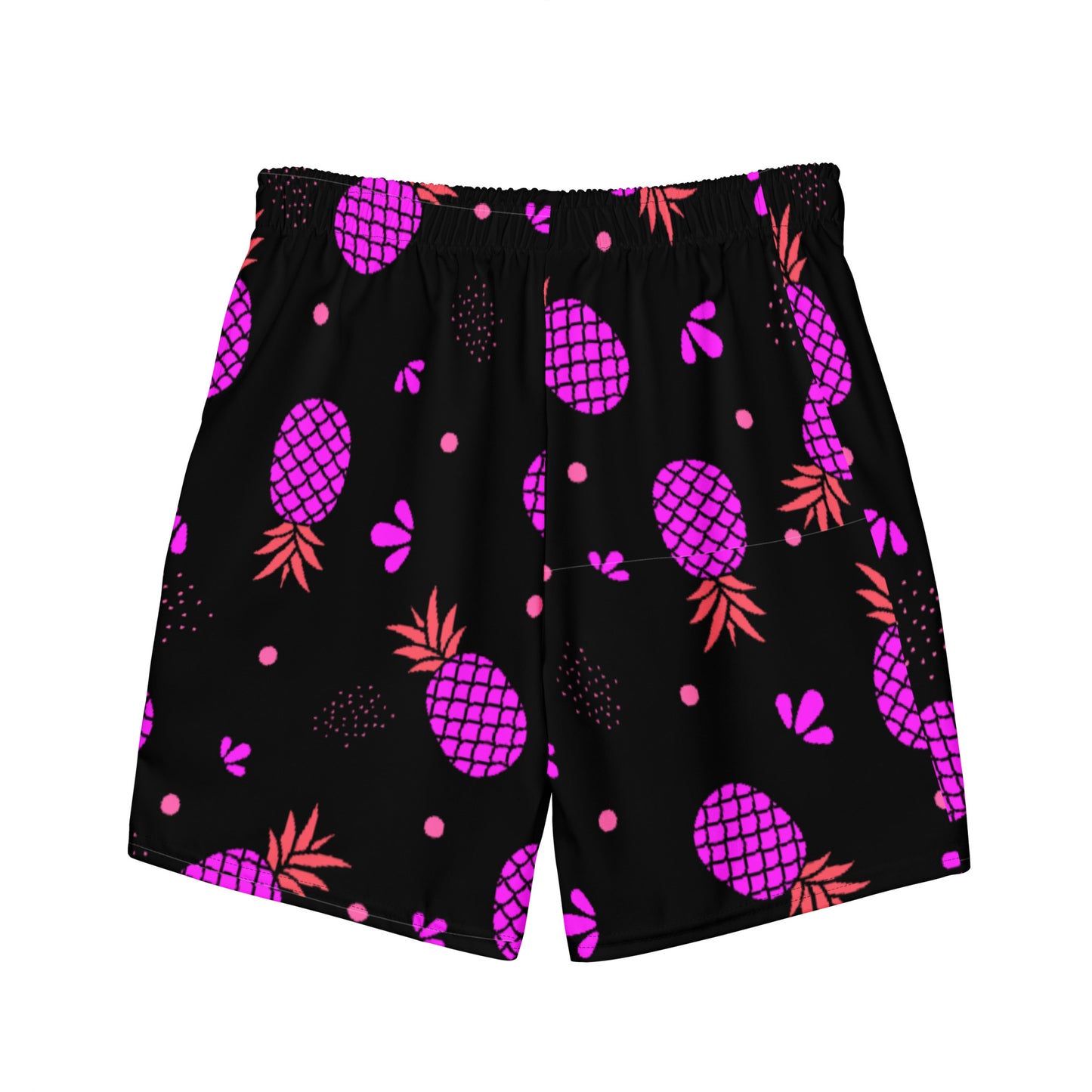 Check out these Cool, Stylish, "Purple Pineapple" Men's swim trunks