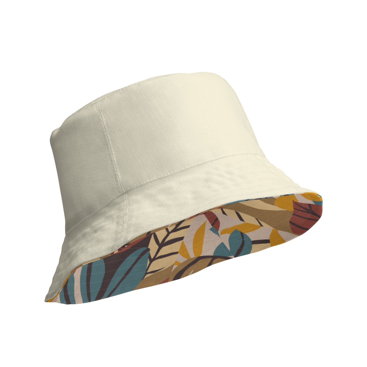 Check out these "Fall Colors Floral Print" Reversible bucket hat