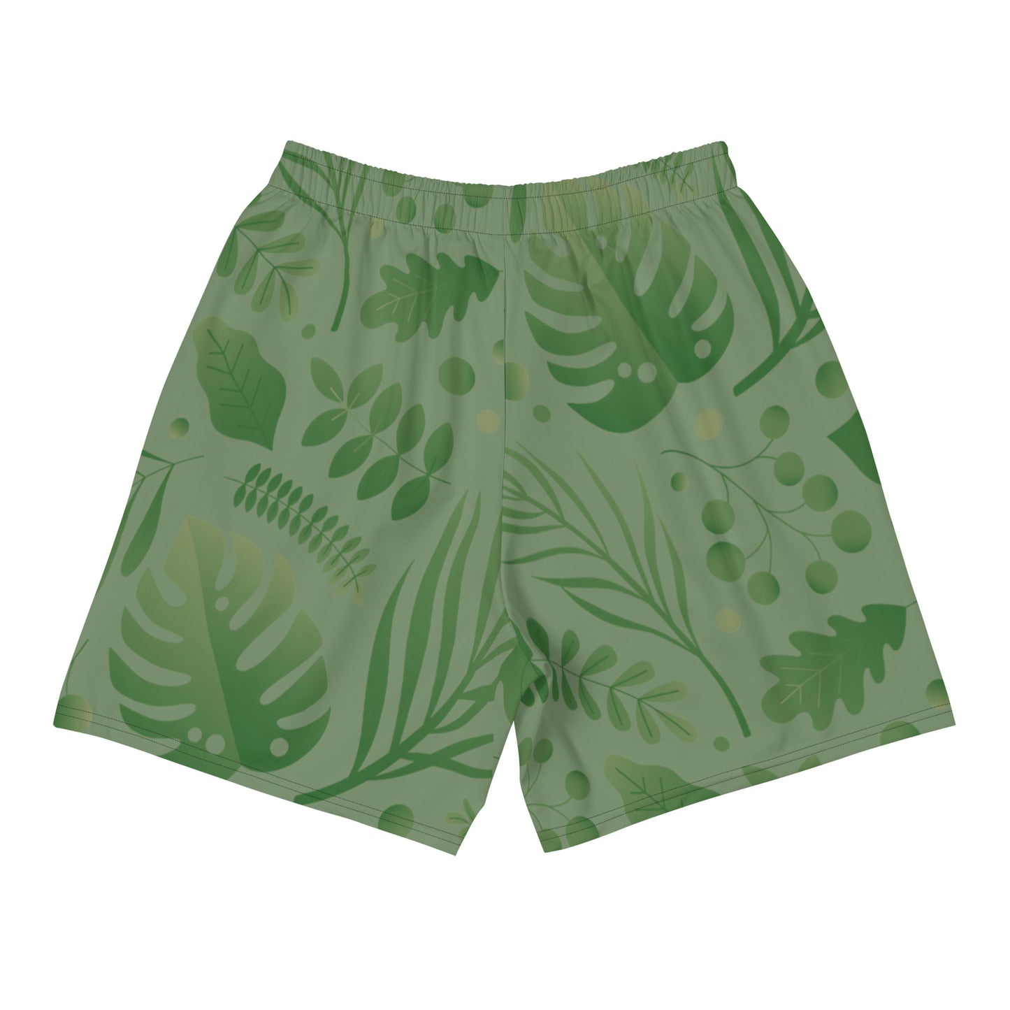 Check out this Cool, Stylish, "PMDiamondz" GREEN Tropical Print 02, All-Over Print Unisex Athletic Long Shorts