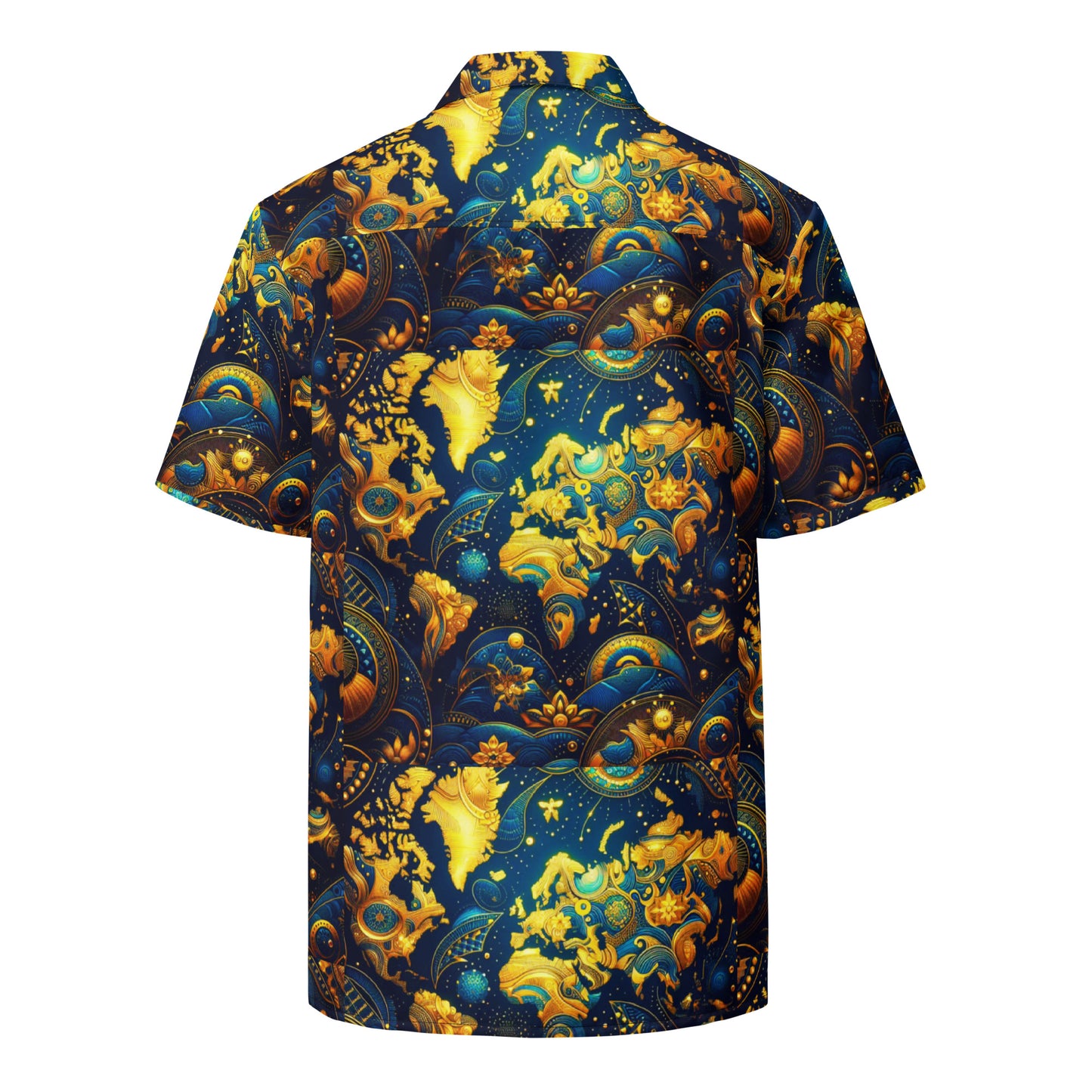 Check out this Cool, Stylish,"PMDiamondz TravelloversWorldMap"04 Unisex button shirt