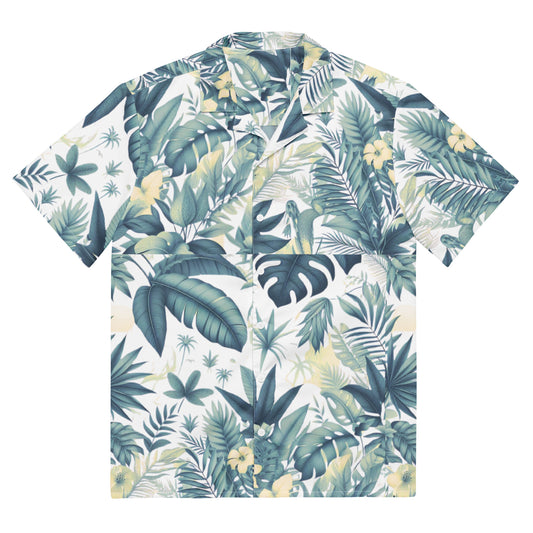 Check out this Cool, Stylish, "Tropical Floral "03 Unisex button shirt