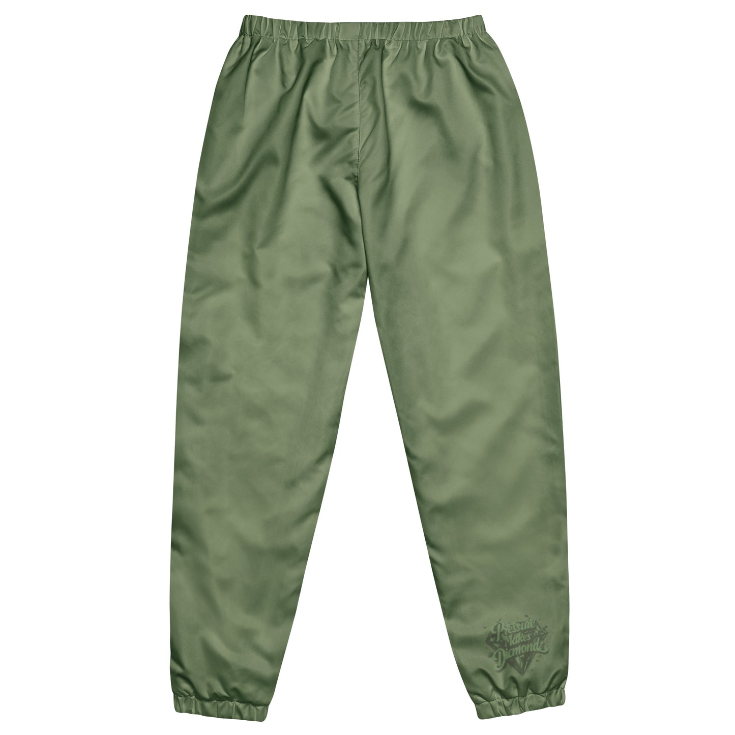 Check out this Cool, Stylish, "Pressure Makes Diamondz" Army Green, Unisex track pants