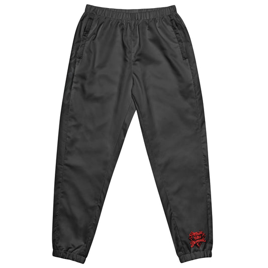 Check out this Cool, Stylish, "Pressure Makes Diamondz" Red Logo, Unisex track pants