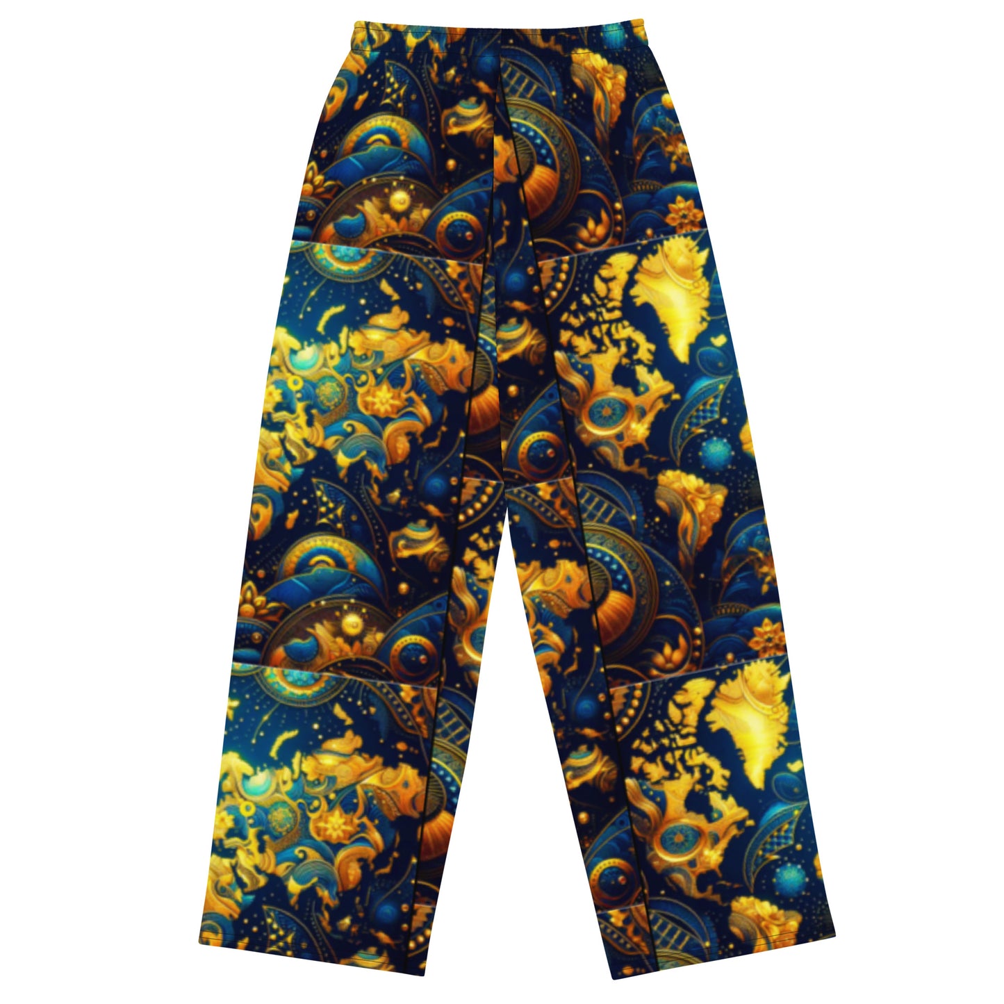 Check out this Cool, Stylish,"PMDiamondz TravelloversWorldMap"04 All-over print unisex wide-leg pants