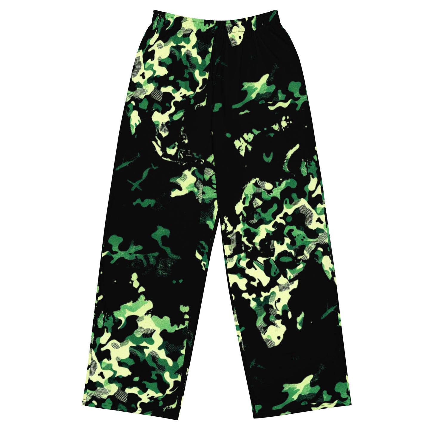 Check out this Cool, Stylish,"TravelloversWorldMap"03All-over print unisex wide-leg pants