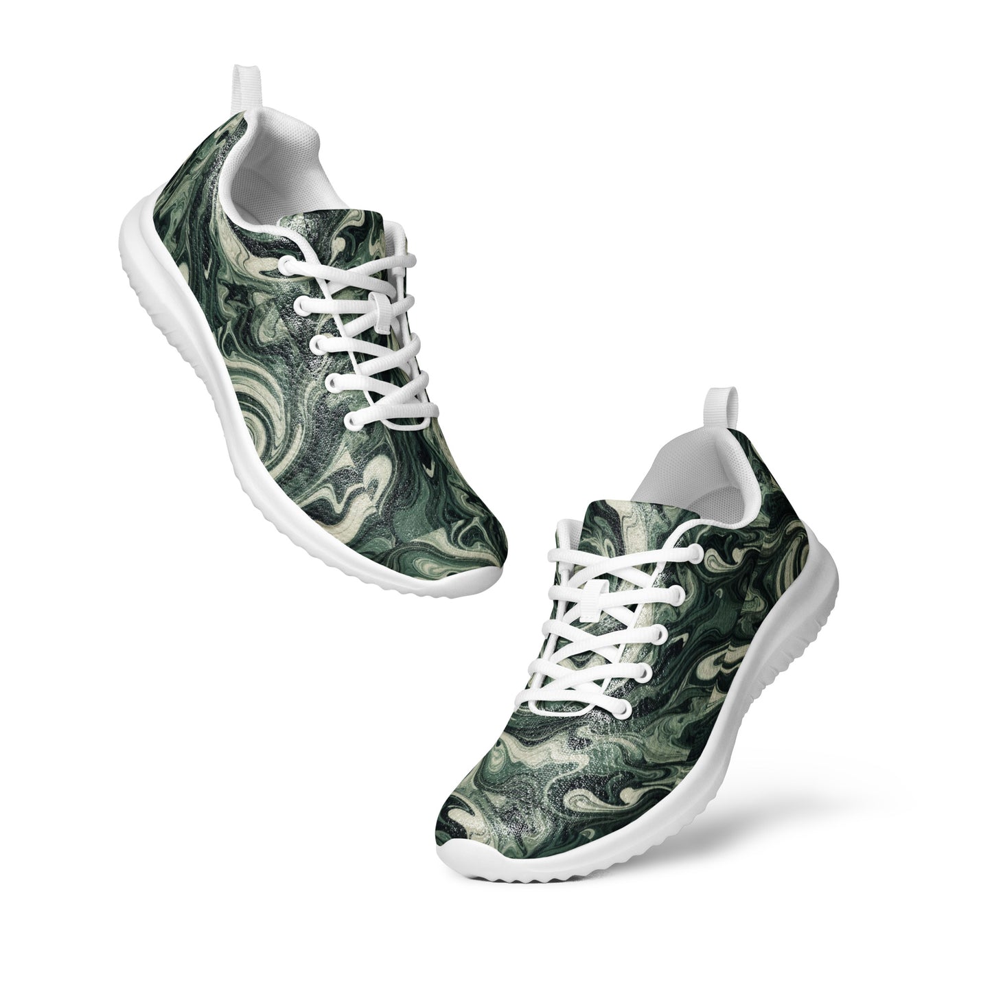 Check out these Cool, Stylish, Unique, "Camo Swirl" 01 Men’s athletic shoes!