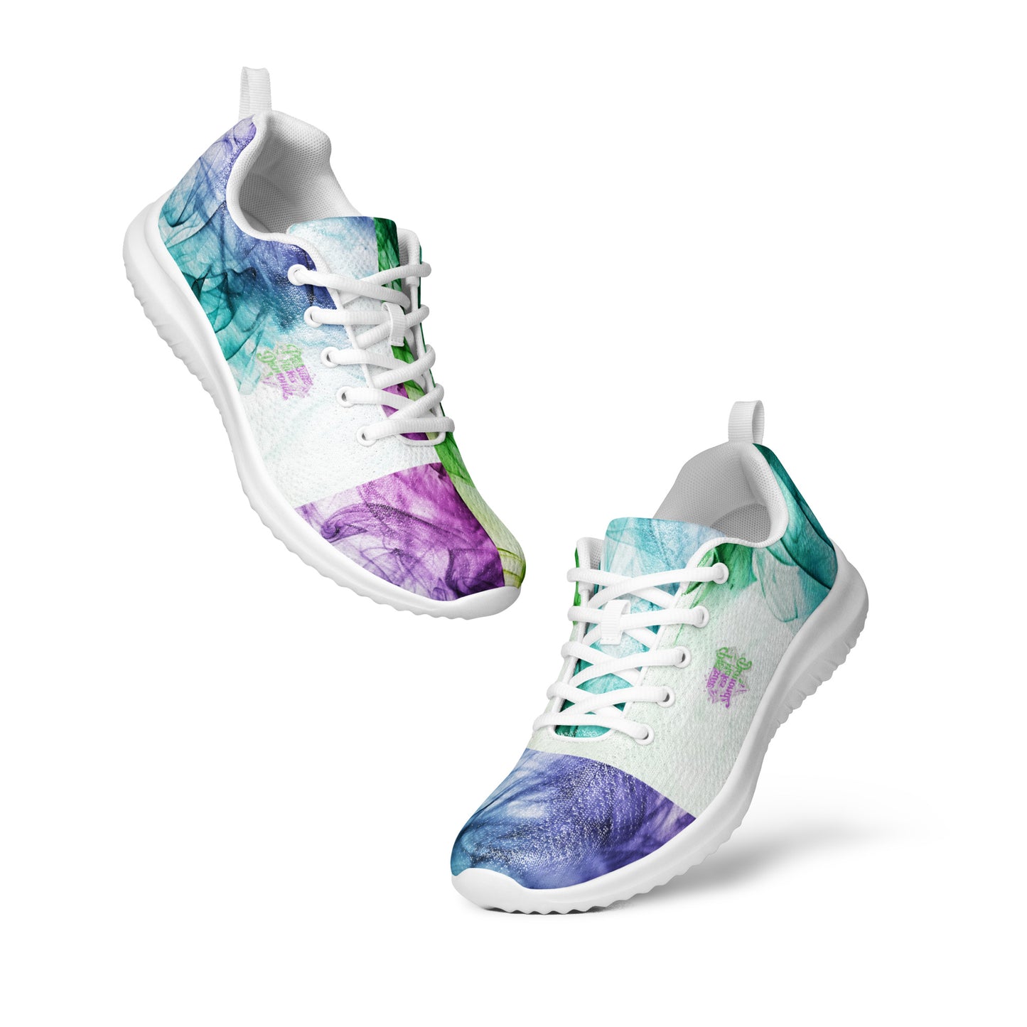 Check out these Cool, Stylish, Unique, "PMDiamondz Multicolor Smoke" 01 Men’s athletic shoes.