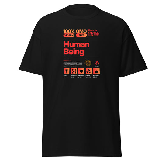 Check out this Cool, Stylish, "Human Being" 01 Men's classic tee