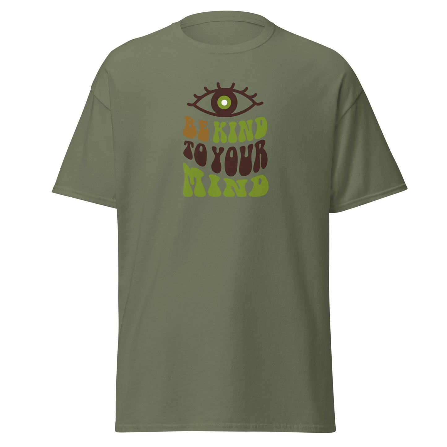 Check out this Cool, Stylish, "Be Kind to your Mind" 01 Men's classic tee