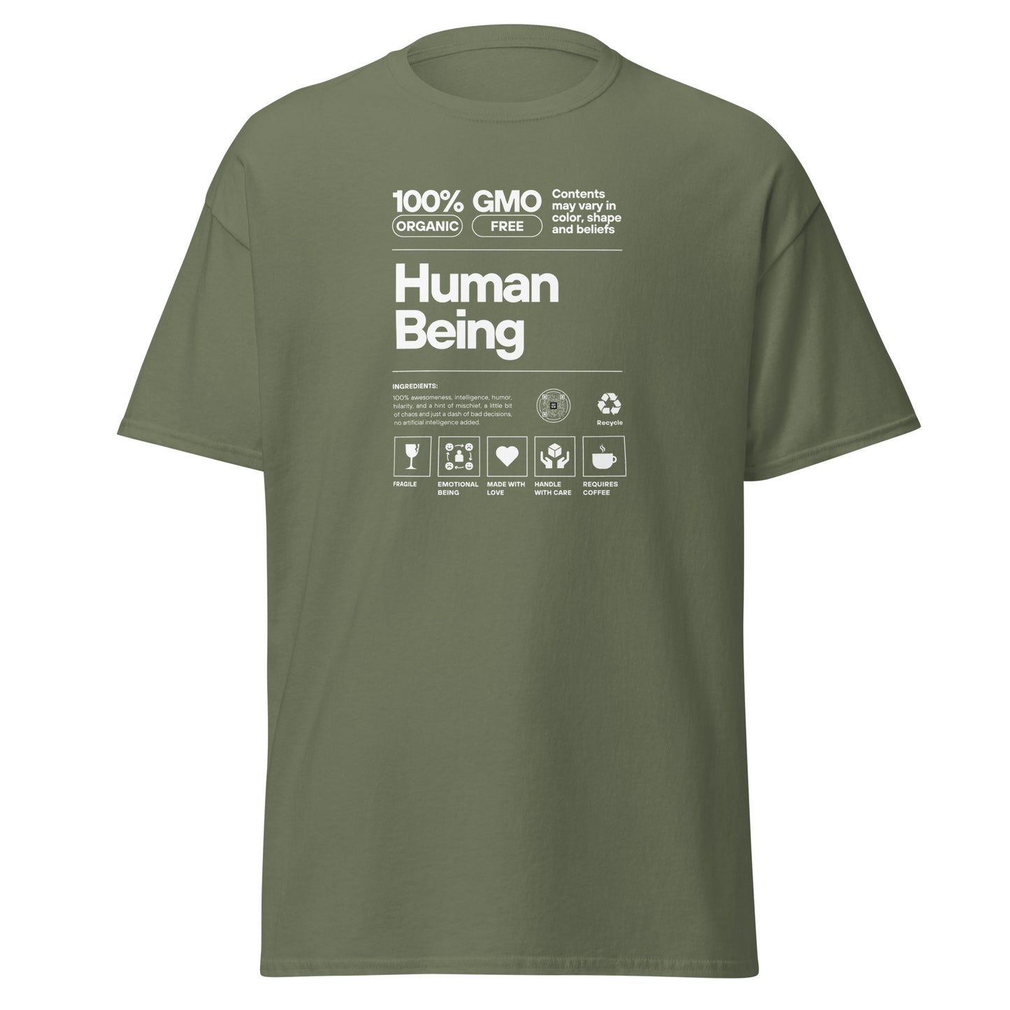 Check out this Cool, Stylish, "Human Being" 05 Men's classic tee