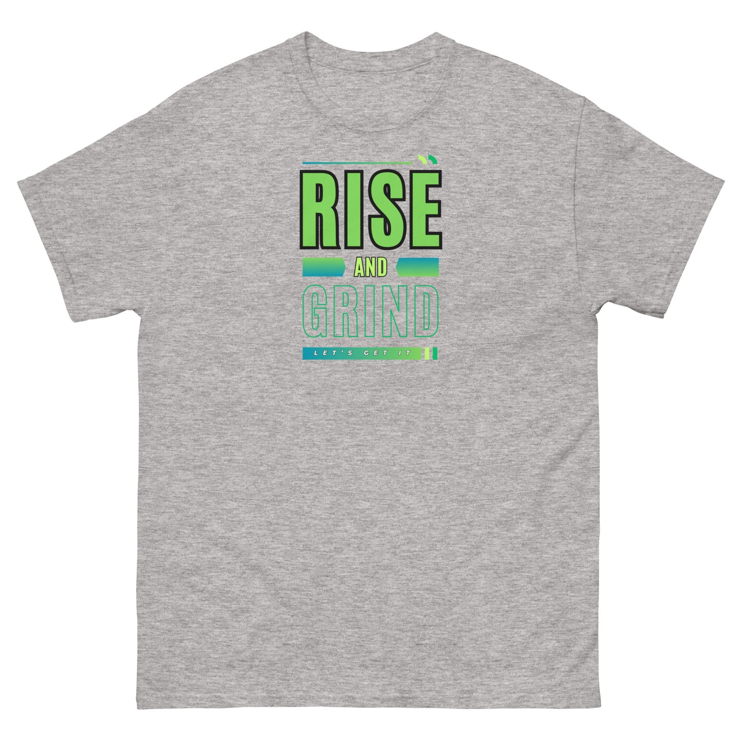 Check out this Cool, Stylish, "RISE and GRIND" 03 Men's classic tee