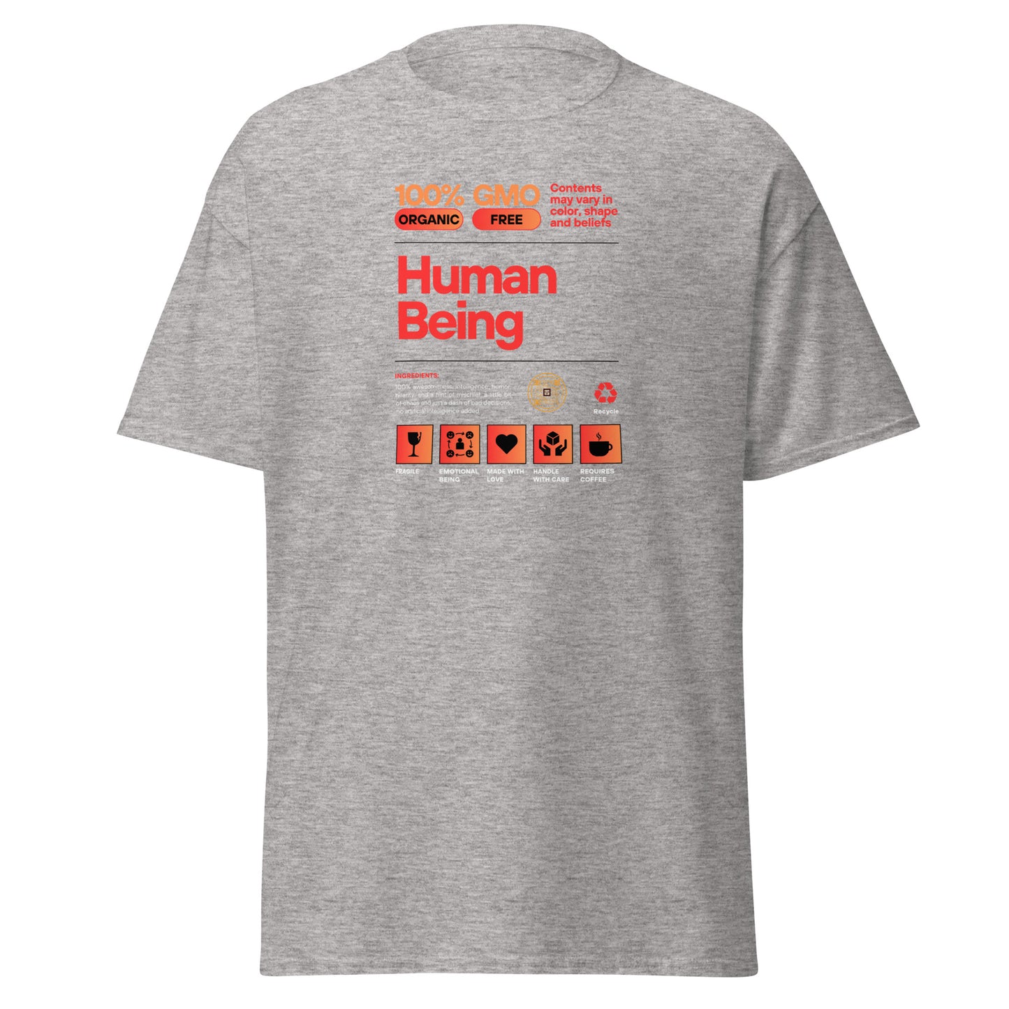 Check out this Cool, Stylish, "Human Being" 01 Men's classic tee