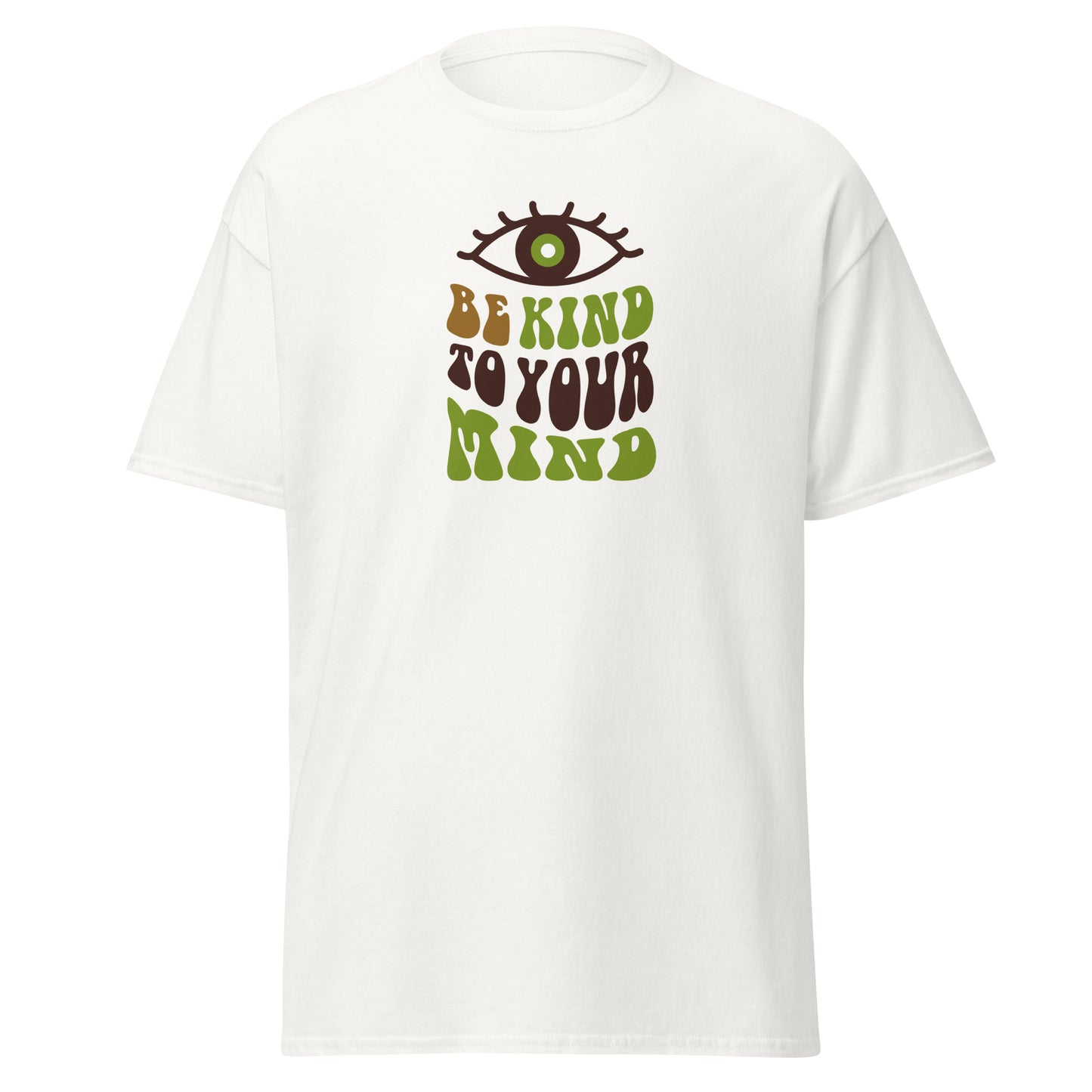 Check out this Cool, Stylish, "Be Kind to your Mind" 01 Men's classic tee