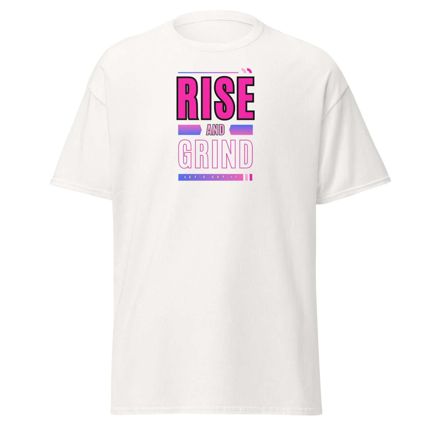 Check out this Cool, Stylish, "RISE and GRIND" 04 Men's classic tee