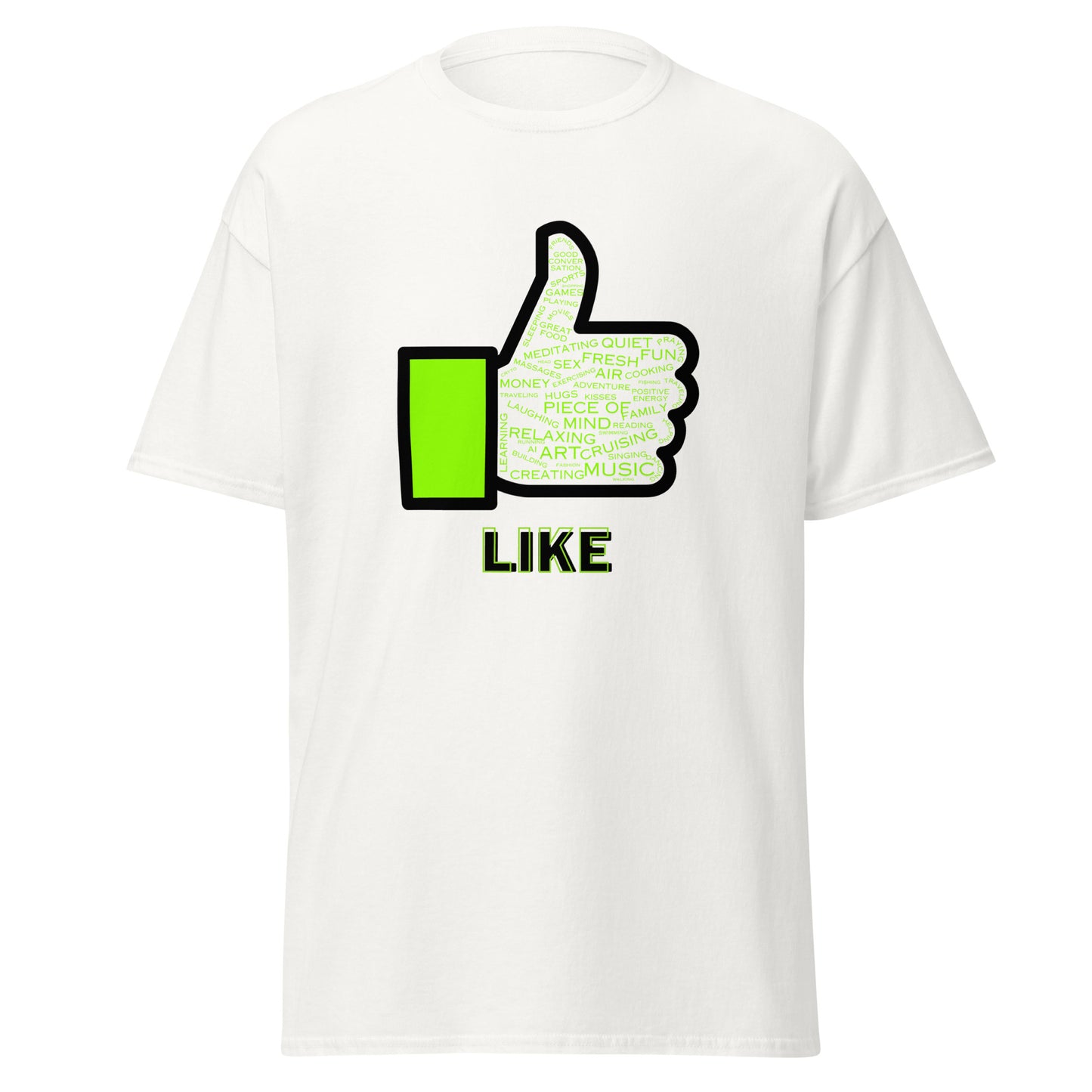 Check out this Cool, Stylish, "Like" 01 Men's classic tee