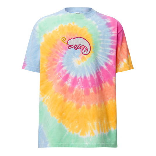 Check out this Cool, Stylish, "Chameleon" Oversized tie-dye t-shirt