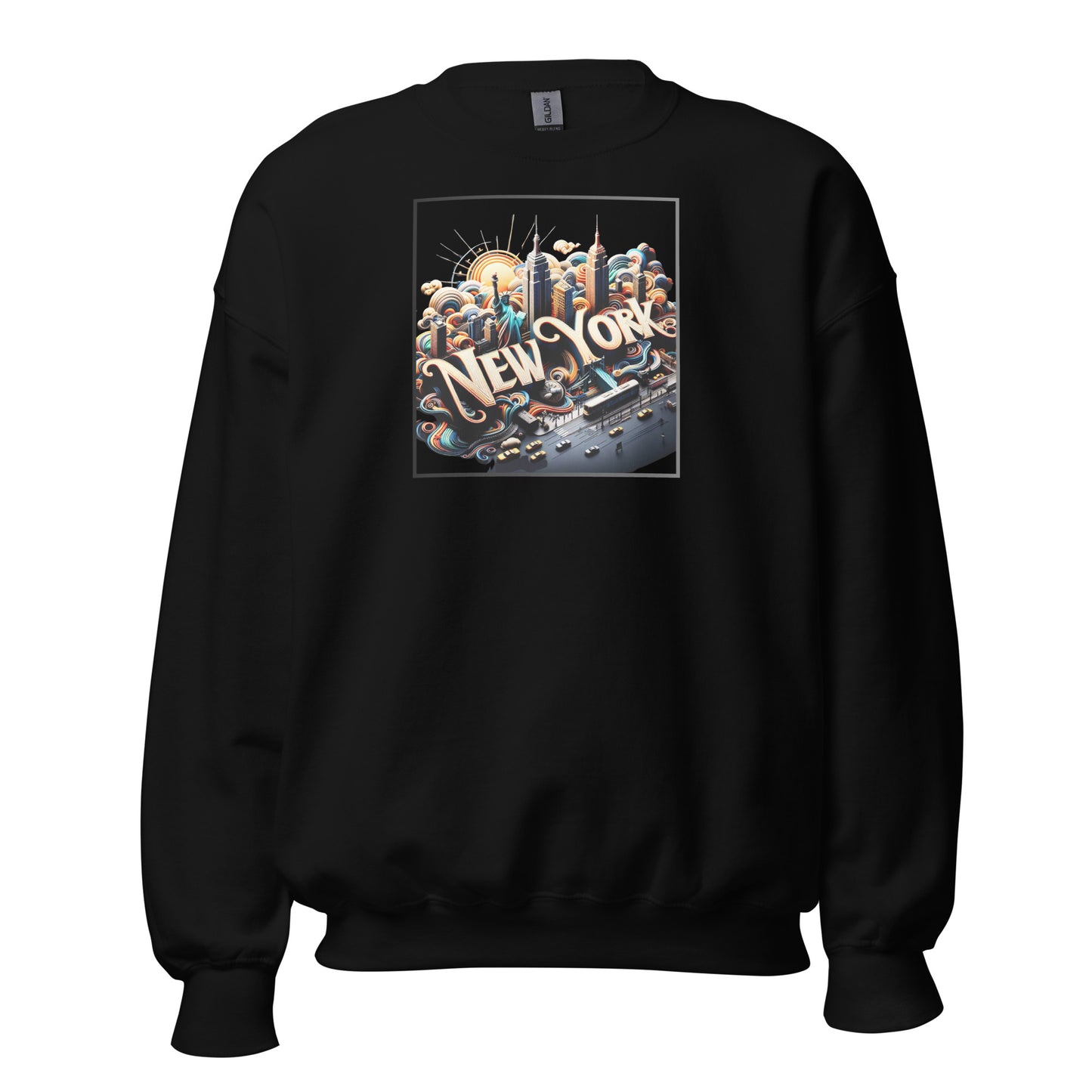 Check out this Cool, Stylish, "New York" 01 Unisex Sweatshirt