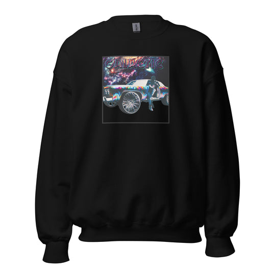 Check out this Cool, Stylish "Galactic Donk" Unisex Sweatshirt