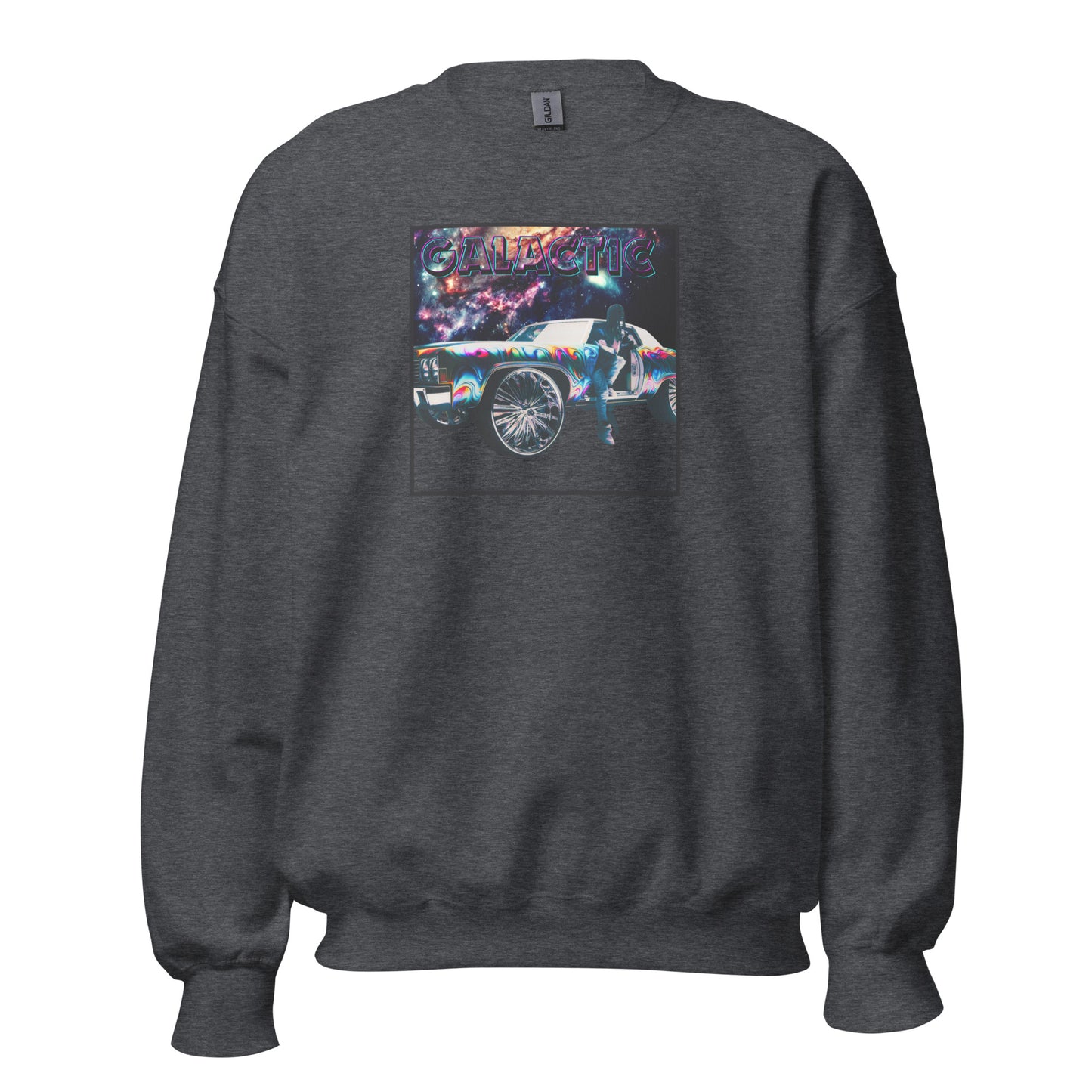 Check out this Cool, Stylish "Galactic Donk" Unisex Sweatshirt