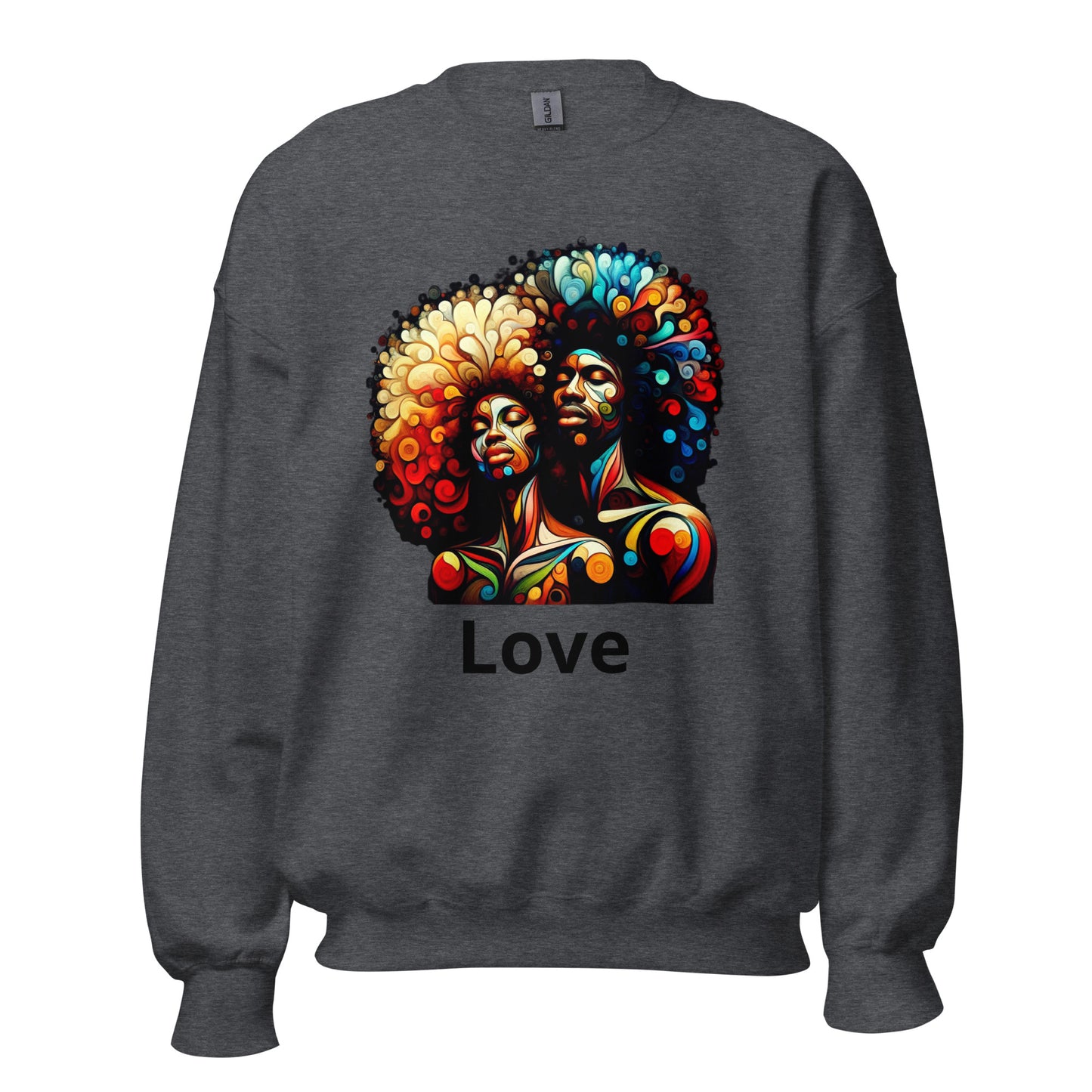 Check out this Cool, Stylish, "LOVE" 01 Unisex Sweatshirt