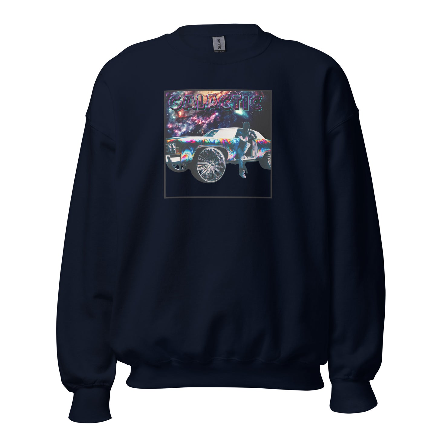 Check out this Cool, Stylish "Galactic Donk" Unisex Sweatshirt