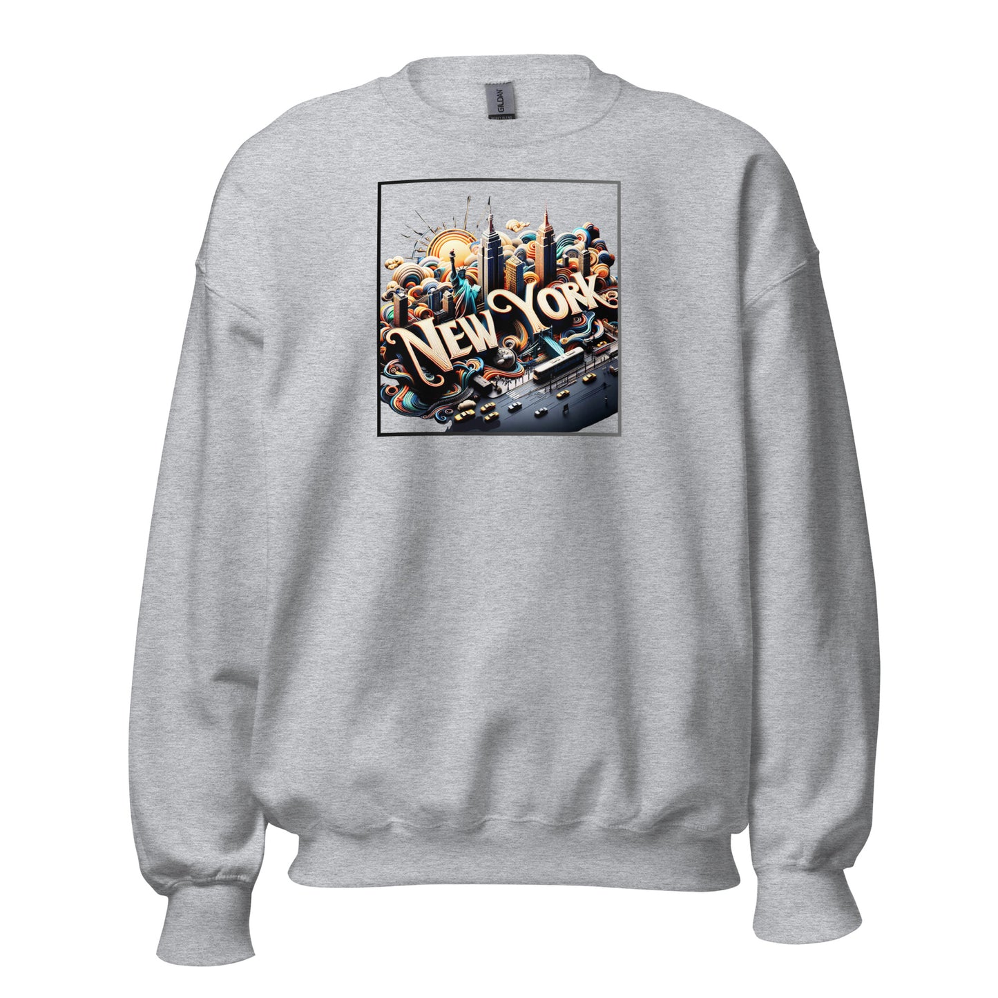 Check out this Cool, Stylish, "New York" 01 Unisex Sweatshirt