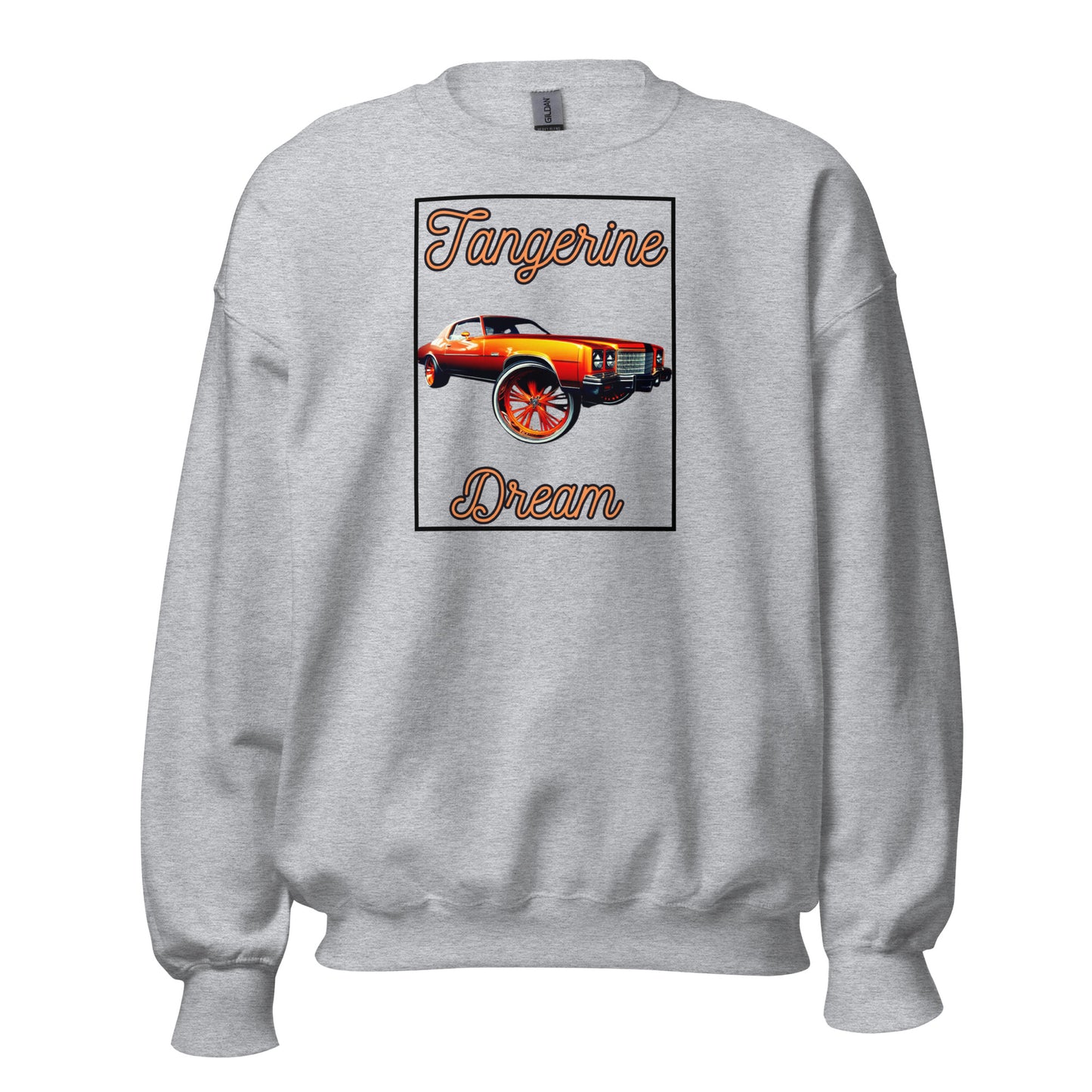 Check out this "Tangerine Dream Donk" 02 Unisex Sweatshirt!