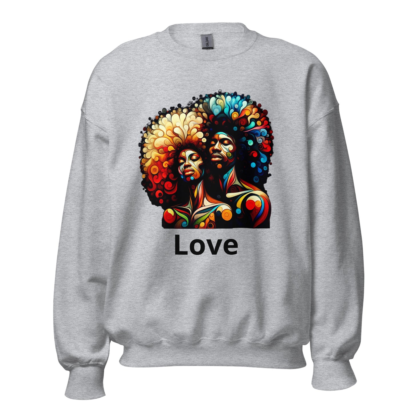 Check out this Cool, Stylish, "LOVE" 01 Unisex Sweatshirt