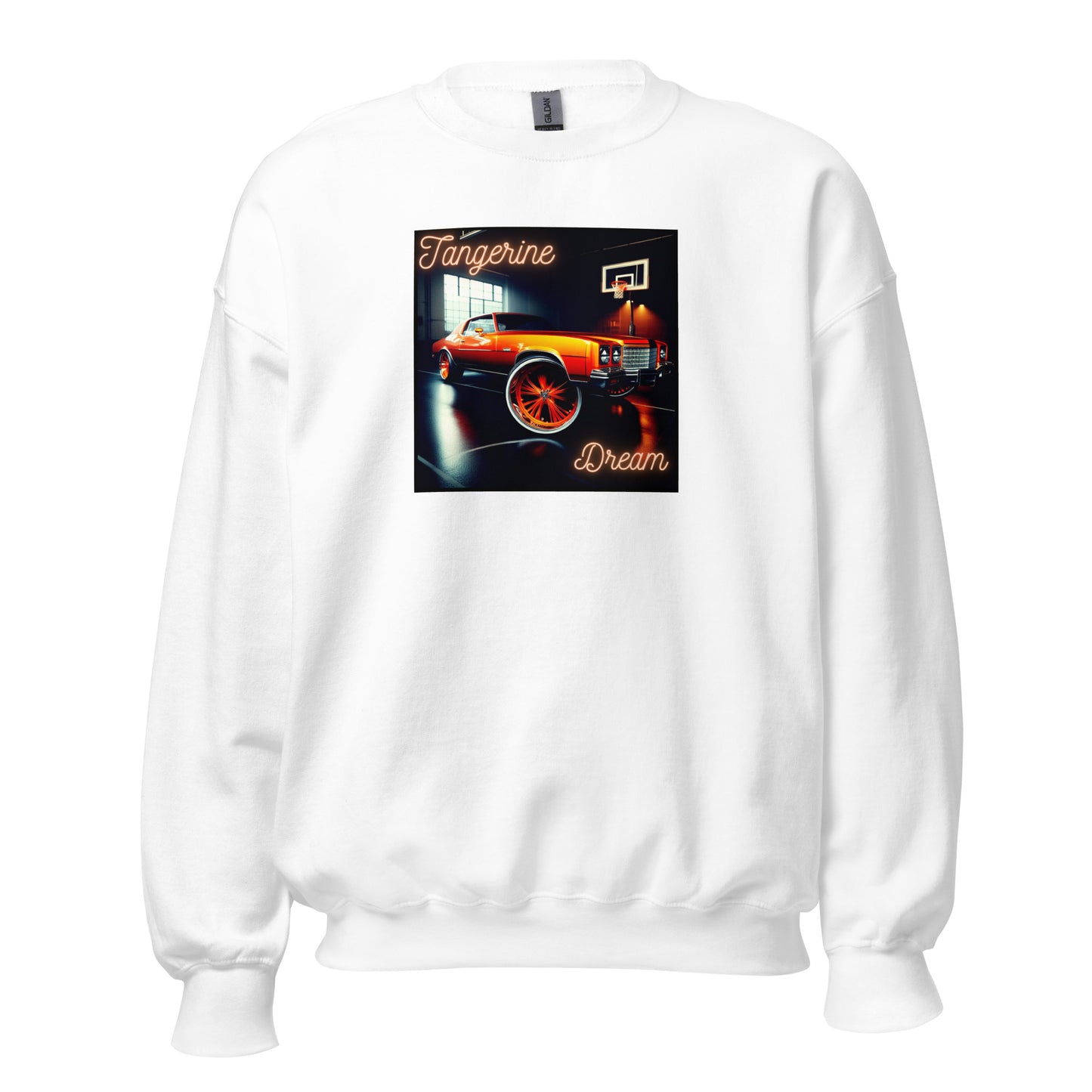 Check out this "Tangerine Dream Donk" 01 Unisex Sweatshirt!