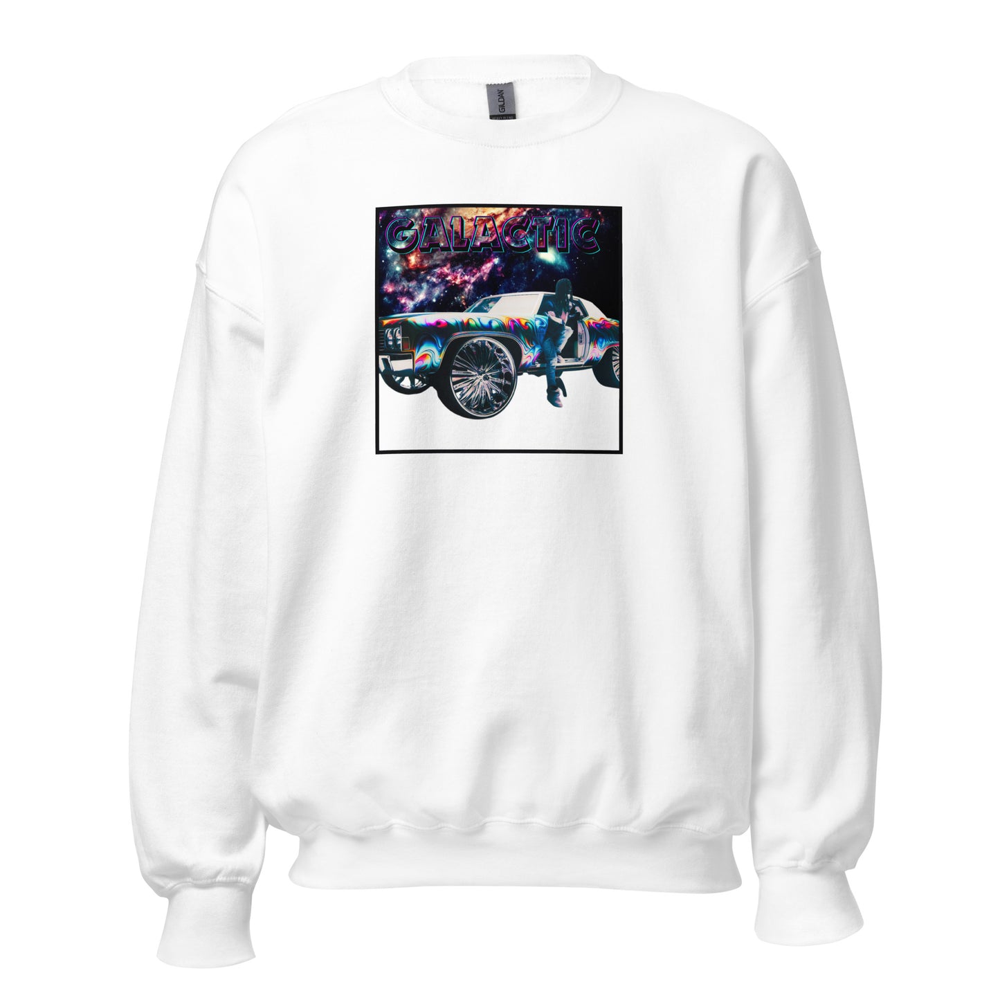 Check out this Cool, Stylish "Galactic Donk" Unisex Sweatshirt