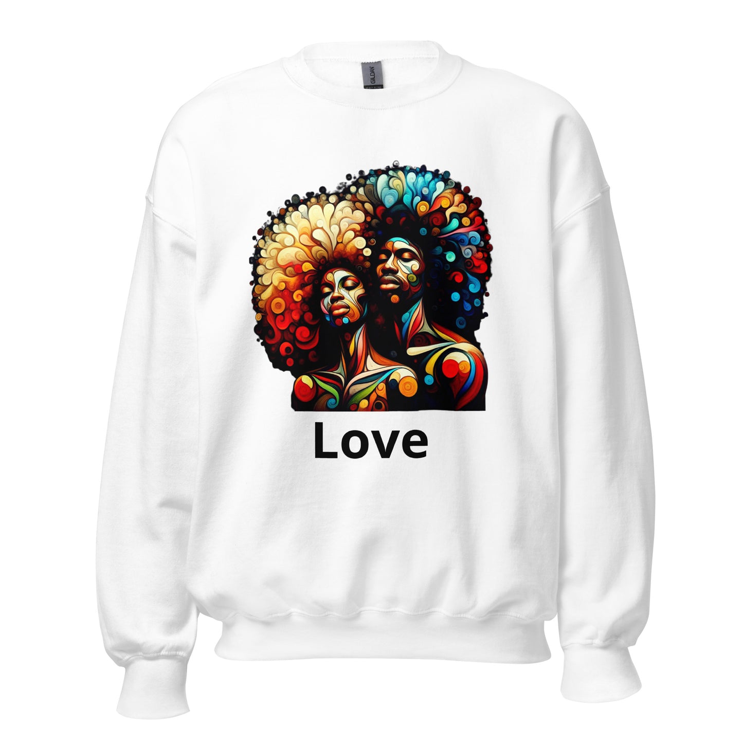 Check out this Cool, Stylish, "LOVE" 01 Unisex Sweatshirt