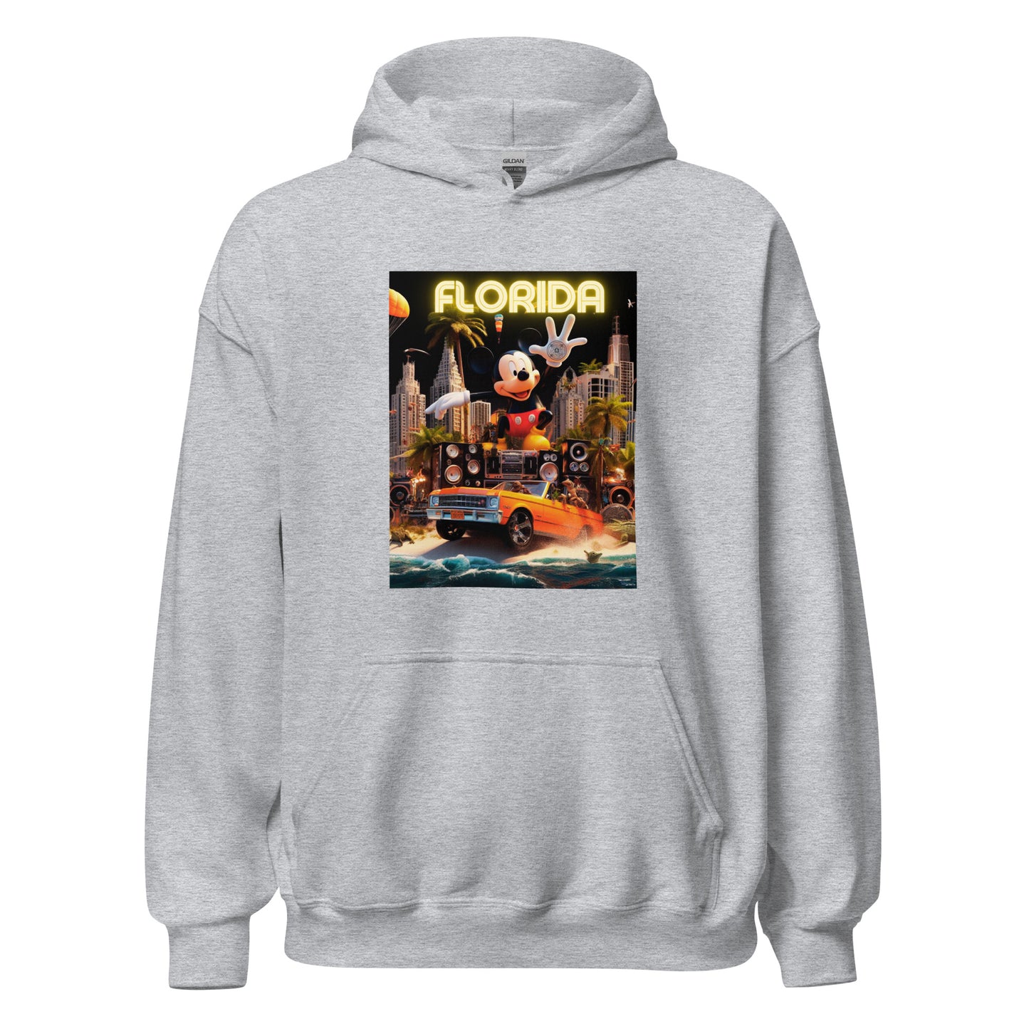 Check out this Cool, Stylish, Florida Mickey dunk ," Unisex Hoodie!