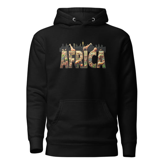 Check out this Cool, Stylish, "AFRICA" 01 Unisex Hoodie!