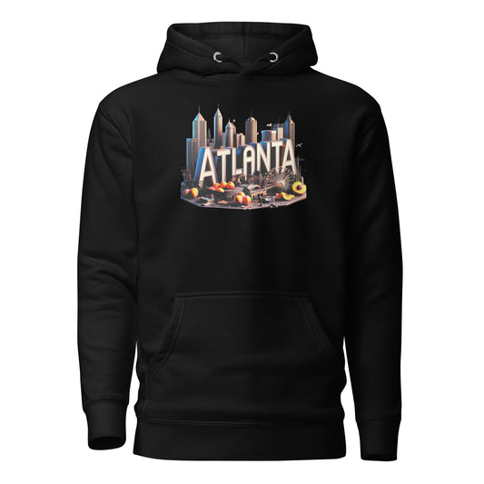 Check out this Cool, Stylish, "ATLANTA" 02 Unisex Hoodie!