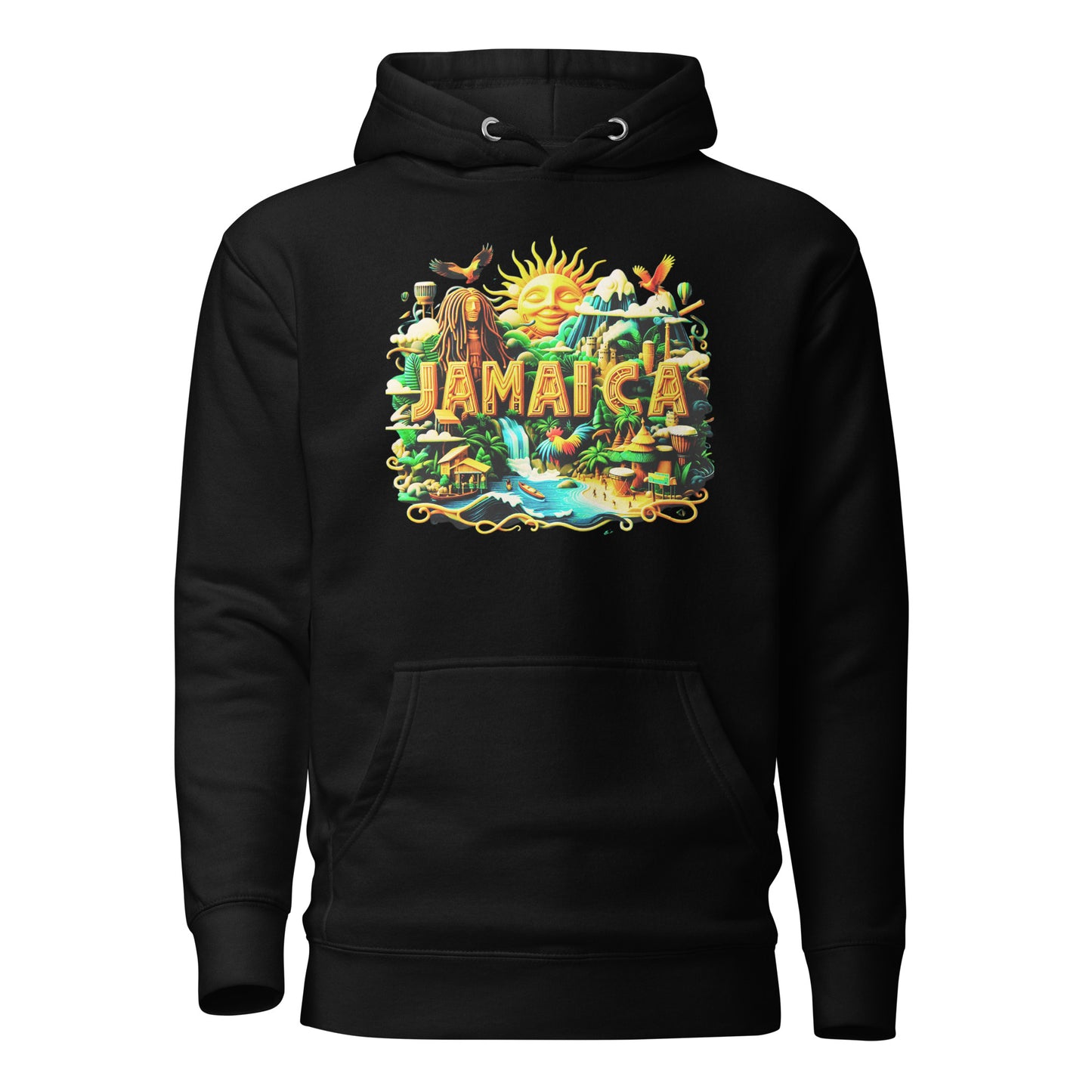 Check out this Cool, Stylish, "Jamaica" 01 Unisex Hoodie!