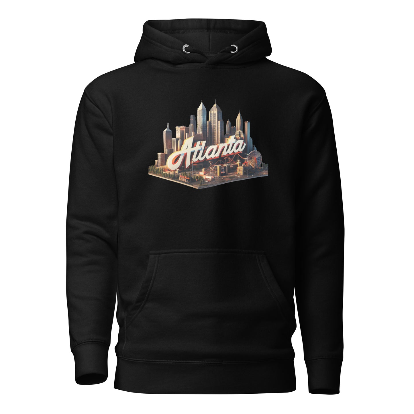 Check out this Cool, Stylish, "Atlanta" 01 Unisex Premium Unisex Hoodie!