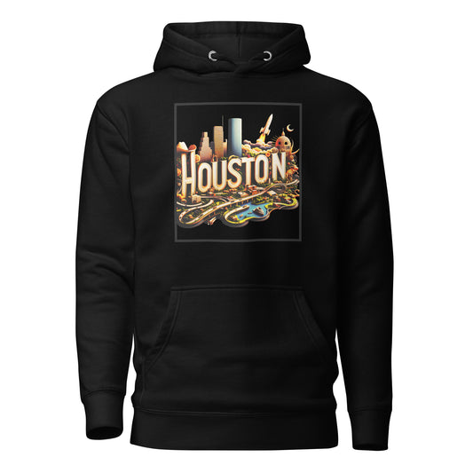 Check out this Cool, Stylish, "Houston" 02 Unisex Hoodie!