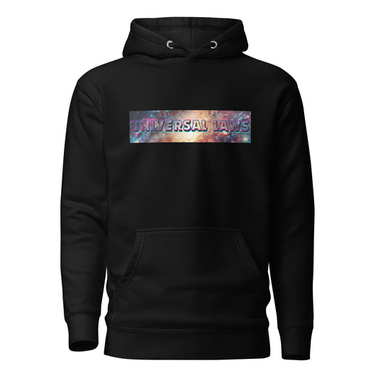 Check out this Cool, Stylish "UNIVERSAL LAWS" Unisex Hoodie!