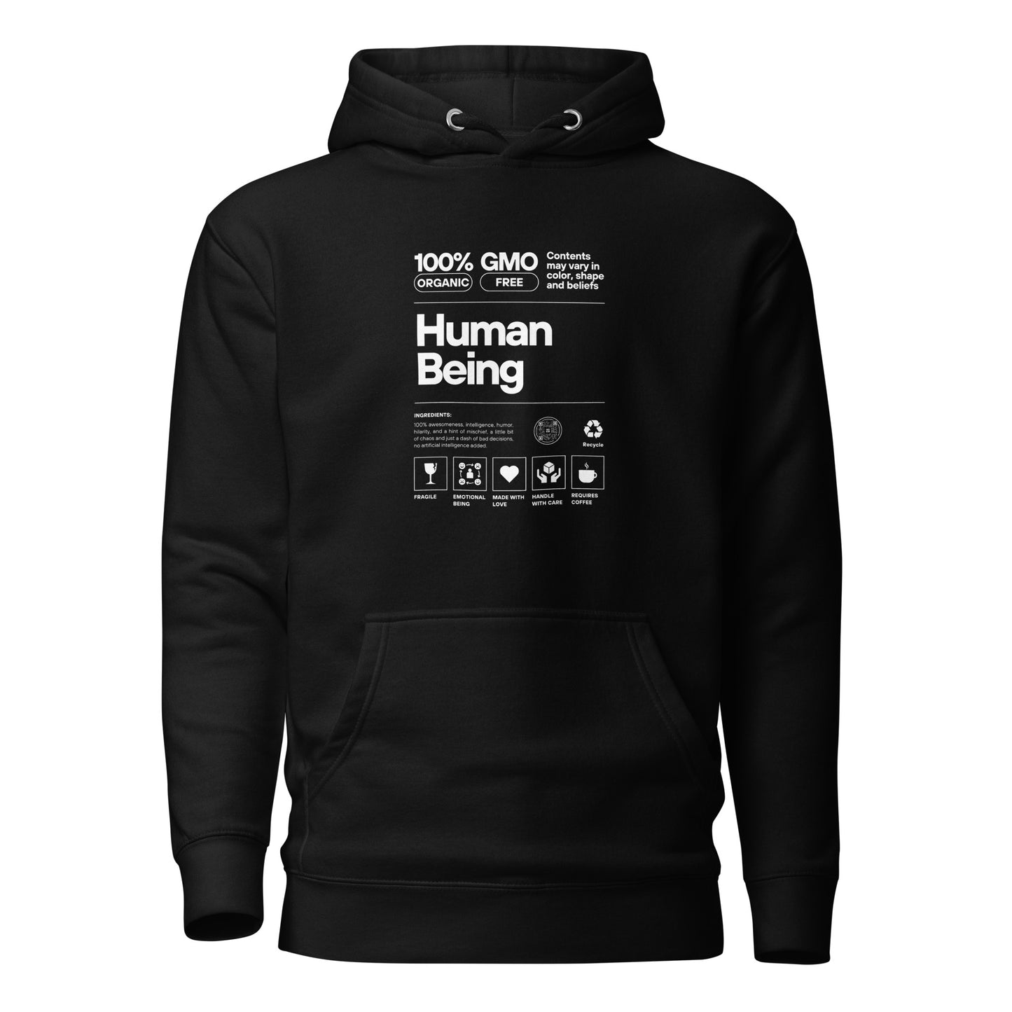 Check out this Cool, Stylish, "Human Being" 05 Unisex Hoodie